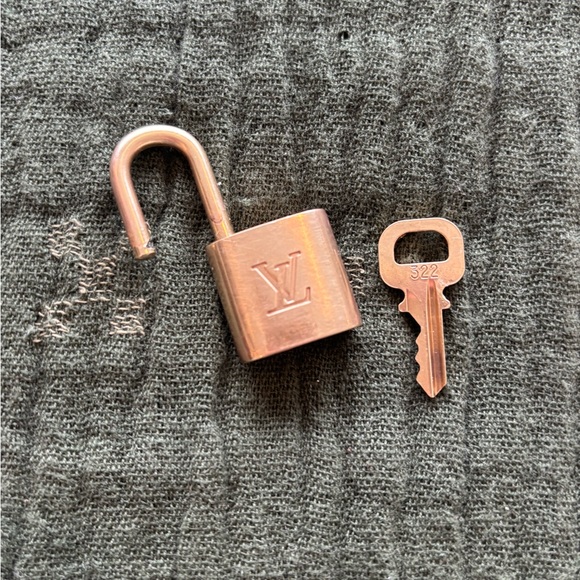 Louis Vuitton Accessories - Louis Vuitton Padlock and Key 322